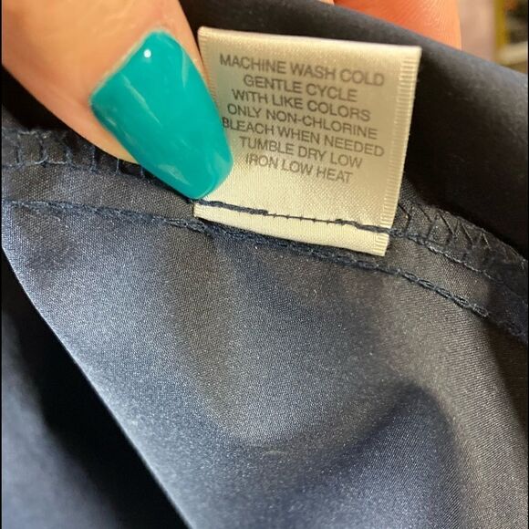 Van Heusen Blue Windbreaker Jacket - Picture 13 of 16